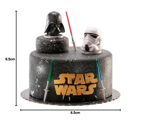 Torta s figúrkami Star Wars