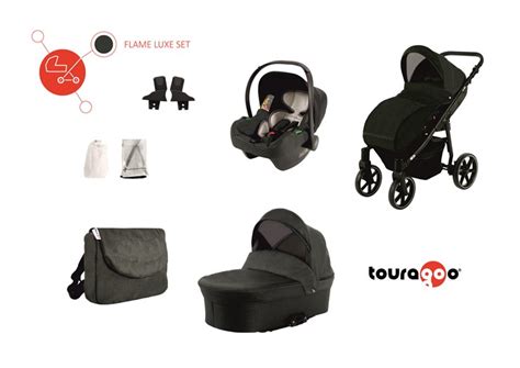 Touragoo Flame 3-kombinacia stroller system