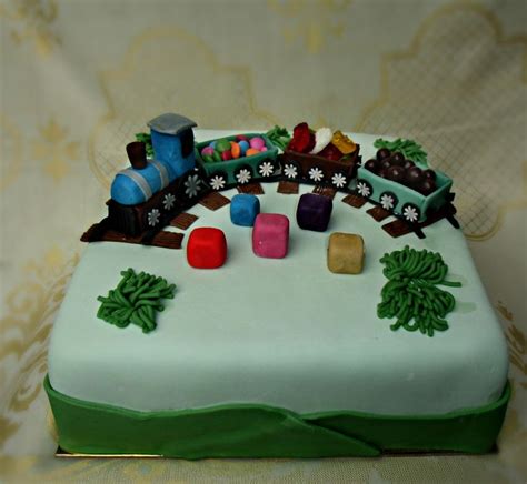 torta pre chlapčeka s vláčikom