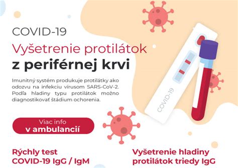 Diagnostika protilátok v krvi