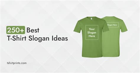 T-shirt with custom slogan