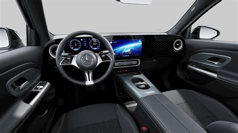 Interiér nového Mercedes-Benz GLB s ambientným osvetlením