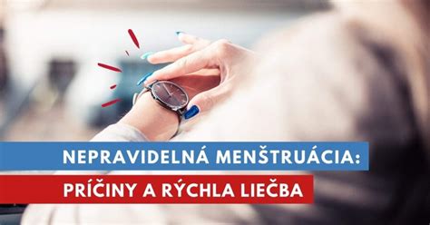 Príčiny nepravidelnej menštruácie