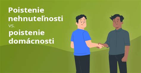 schéma rozdielov medzi poistením nehnuteľnosti a poistením domácnosti