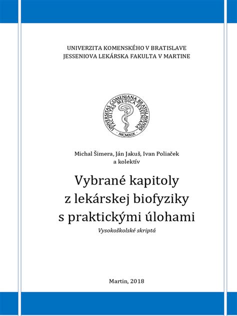 Schéma interdisciplinárneho prepojenia lekárskej biofyziky