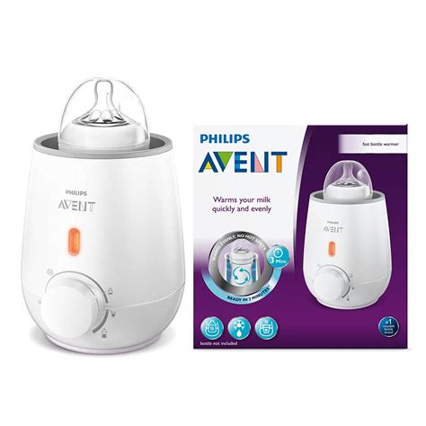 Avent bottle warmer preparing milk at night