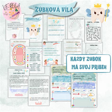 Zúbková víla s prvým zúbkom