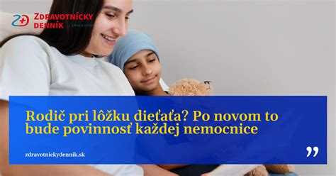 Znepokojený rodič pri nemocničnom lôžku dieťaťa