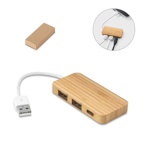 Obrázok ekologických USB kľúčov z bambusu a recyklovaných materiálov