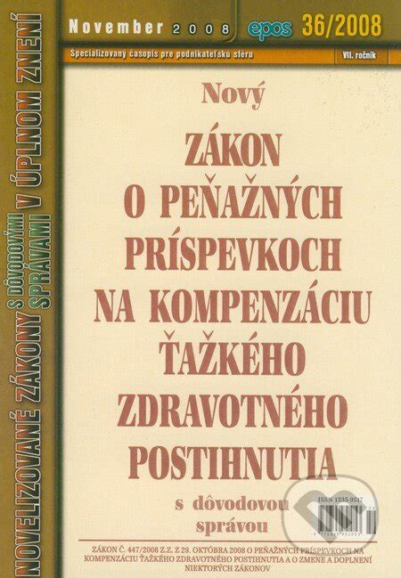 Zákon č. 447/2008 Z. z. o peňažných príspevkoch na kompenzáciu ťažkého zdravotného postihnutia