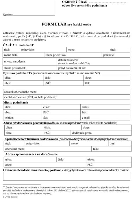 Formuláre pre príspevky z Úradu práce