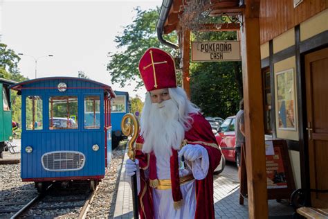 Mikulášsky vlak s Mikulášom a anjelmi na Detskej železnici Košice