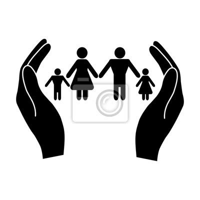 Symbol rodiny a dieťaťa