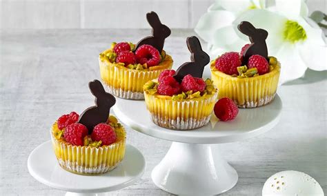 Veľkonočné mini cheesecakes s dekoráciou