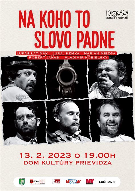 Mladí herci z absolventskej inscenácie Na koho to slovo padne