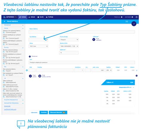 Príklady bezplatných šablón pre elektronické oznámenia