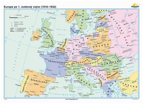 Mapa Východného Pruska po druhej svetovej vojne