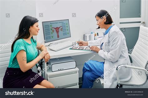 Gynecologist consultation