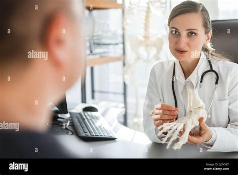 Doctor explaining to patient