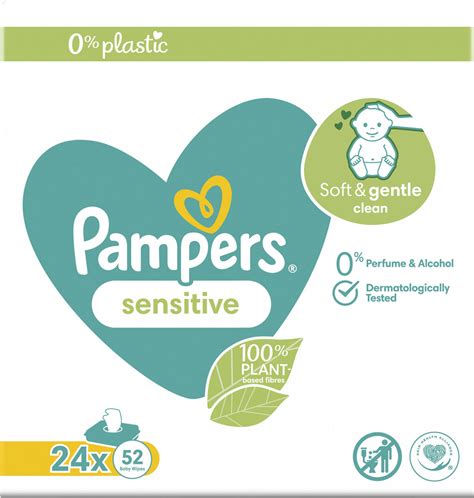 Zloženie vlhčených obrúskov Pampers Sensitive