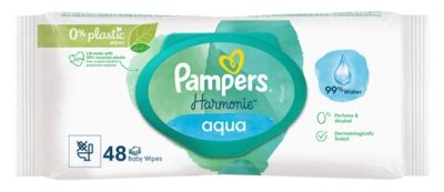 Obal vlhčených obrúskov Pampers Harmonie Aqua