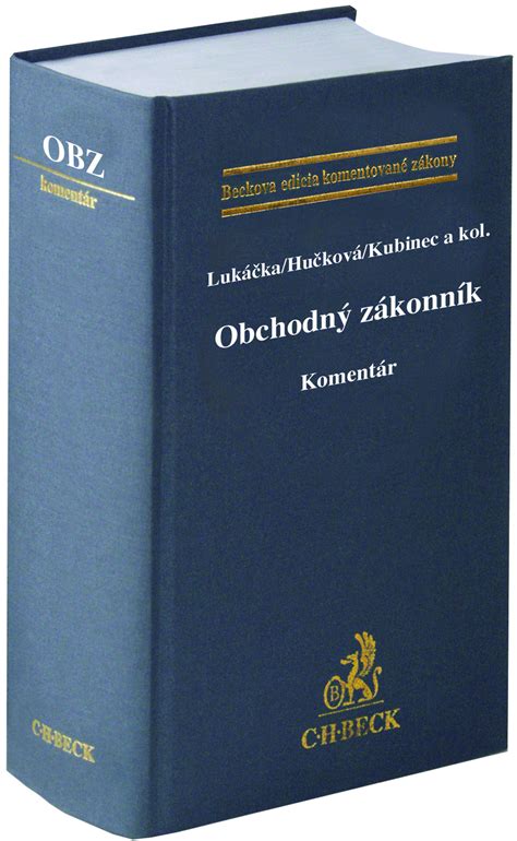 Obchodný zákonník Slovenskej republiky