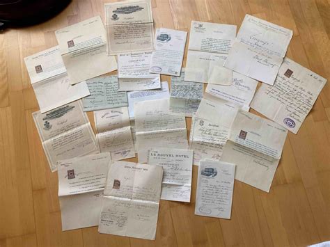 Historické dokumenty a osobné archívne materiály