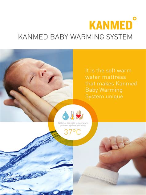 Diagram Kanmed Baby Warming Systému s komponentmi