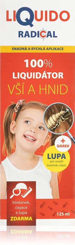 Porovnanie vší a hníd s lupinami