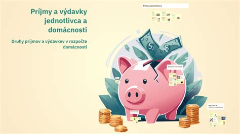 Peníze a doklady symbolizujúce príjmy a výdavky