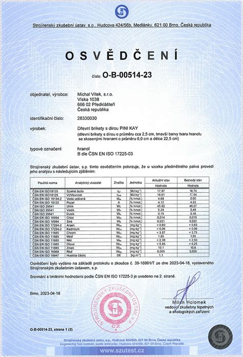 certifikáty kvality BIO produktov