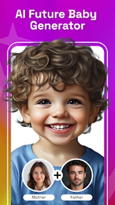 Screenshot AI baby generátora