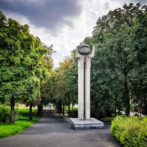 Pamätník Jurija Gagarina v Moskve