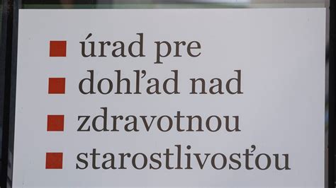 Znak Úradu pre dohľad nad zdravotnou starostlivosťou