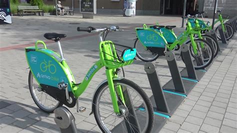 Zdieľané bicykle v meste