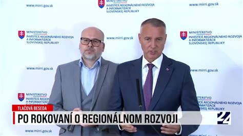 Politické diskusie o regionálnom rozvoji
