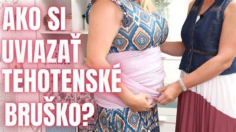 ilustrácia tvrdnutia bruška v tehotenstve