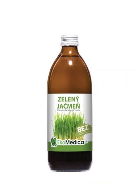 Dávkovanie zeleného jačmeňa a chlorelly
