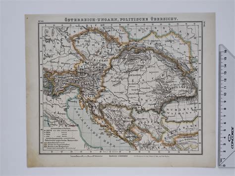 Mapa Skalice v období Rakúsko-Uhorska