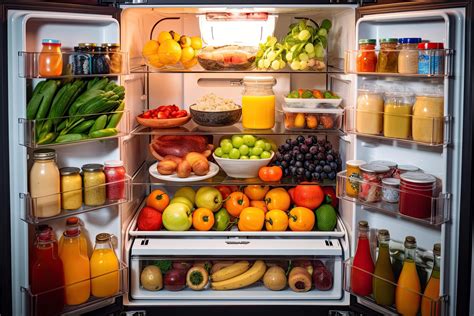 Michael Weatherly's fridge filled with vegetables