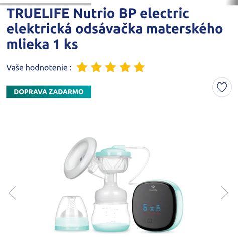Matka s bábätkom a elektrickou odsávačkou mlieka