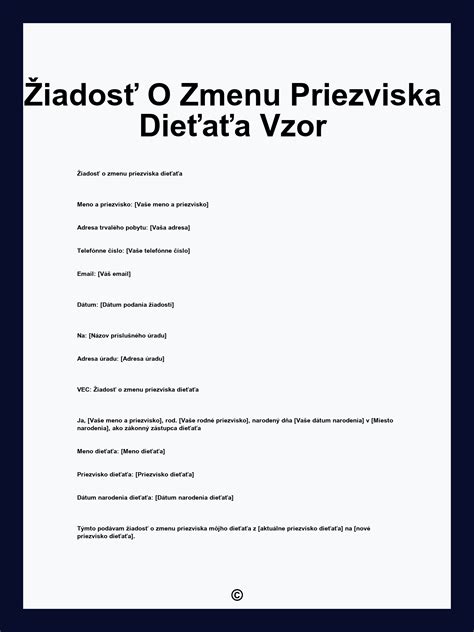 Schéma nadobúdania priezviska dieťaťom