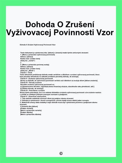 Grafický prehľad trvania vyživovacej povinnosti