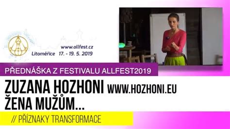 Zuzana Hozhoni prednáša o limbickom otlačku