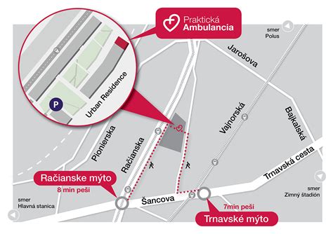 Mapa umiestnenia výdajného miesta Prešov