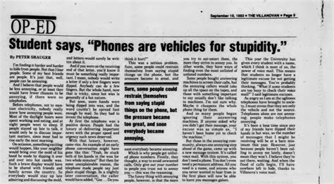 Newspaper op-ed page