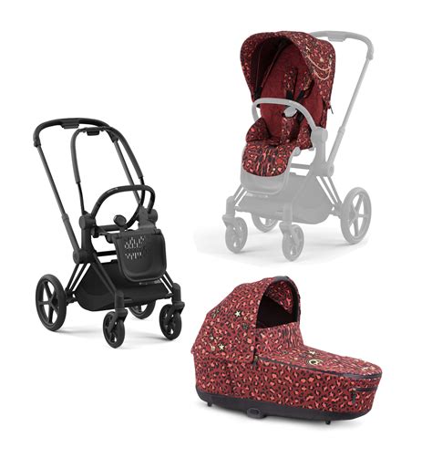Koláž produktov CYBEX (autosedačky, kočíky, nosiče, nábytok)