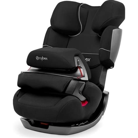 Detail nastaviteľných prvkov autosedačky Cybex Pallas (opierka hlavy a sklon operadla)