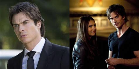 Damon a Elena objímajúci sa v Salvatoreovom sídlisku