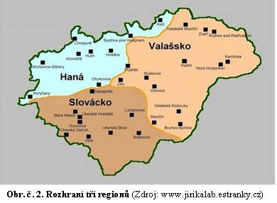 mapa Valašska